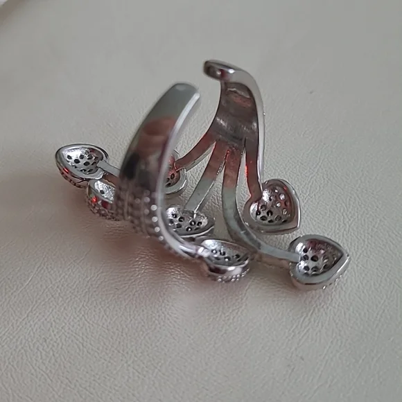 Rhinestone Resizable Ring - Picture 6 of 6